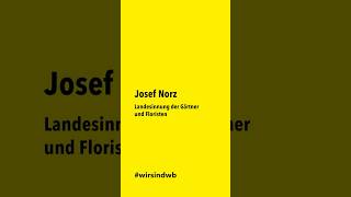 Josef Norz  Spitzenkandidat der Gärtner und Floristen [upl. by Kip486]