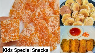 Kids Special Snacks Recipes  New Snacks Recipe  Evening snacks  Bread snacks recipe  Jelly [upl. by Hung24]