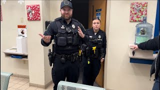 “WHAT THE F” OFFICER INVOLVED ASSAULTFIRST AMENDMENT AUDIT [upl. by Llenehc]