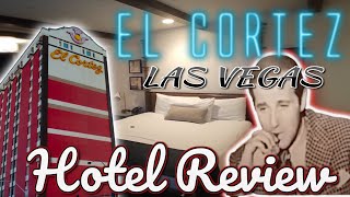 I stayed at the legendary El Cortez in Downtown Las Vegas [upl. by Thetos337]