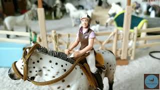 SCHLEICH HORSE REALISTIC ROLEPLAY [upl. by Freya]