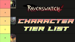 Ravenswatch Character Tier List [upl. by Xad]