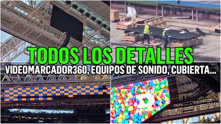 ✅ ASÍ AVANZA el INTERIOR ⚠️OBRAS del SANTIAGO BERNABÉU 14 Diciembre 2023 [upl. by Aihsilat814]