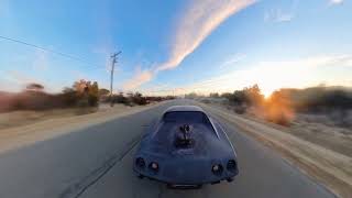 C3 Corvette LS Swap  Insta 360 Test [upl. by Nylinej]