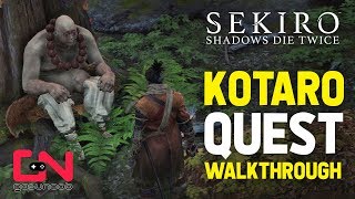 Sekiro  Kotaro NPC Quest Walkthrough  White Flower Taro Persimmon [upl. by Nylanej664]