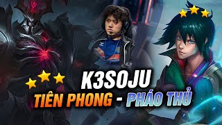 K3SOJU TRIỂN KHAI ĐỘI HÌNH PHẢO THỦ HOT META VỚI HWEI EZREAL CARRY 4 PHÁO 4 TIÊN PHONG 3 ẨN CHÍNH [upl. by Ellette]