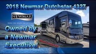 PreOwned 2018 Newmar Dutch Star 4327  Mount Comfort RV [upl. by Nnaeiram]