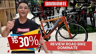 Sepeda Roadbike Dominate Diskon up to 30 update hingga february 2023 [upl. by Nebeur921]