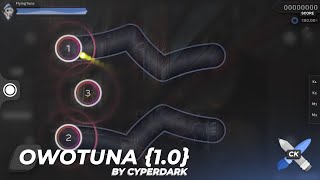 osu skin review   owoTuna 10   by cyperdark [upl. by Sirtemed]