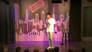 Racist heckler in Boston yells speak English  Nimesh Patel  Stand Up Comedy [upl. by Gupta]