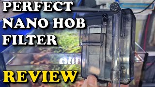 NICREW Slim NANO HOB Aquarium Filter REVIEW [upl. by Other244]