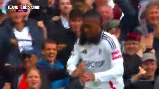 Alex Iwobi Goal Fulham vs Leicester City 21 All Goals and Extended Highlights [upl. by Esilahs]