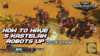 Warhammer 40K Inquisitor Martyr  5 Kastelan Robots Setup Guide 2023 [upl. by Ellwood]