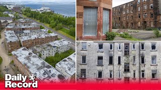 Inside the abandoned Port Glasgow estate dubbed Scotlands Chernobyl [upl. by Lurline]