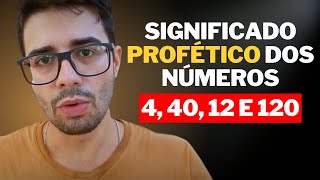 SIGNIFICADO PROFÉTICO DOS NÚMEROS 4 OU 12  BÍBLIA NA PRÁTICA [upl. by Northey804]