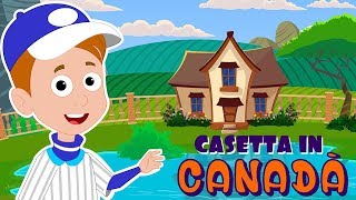 La Casetta In Canada  Canzoni per bambini  The Cottage in Canada  Kids Tv Italiano [upl. by Yun]