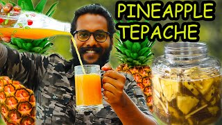 Pineapple Tepache  How To Make TEPACHE  Fermented Mexican Pineapple Drink [upl. by Ennayllek]