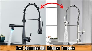 Best Commercial Kitchen Faucets  Kitchen Faucet Review [upl. by Nikolas841]