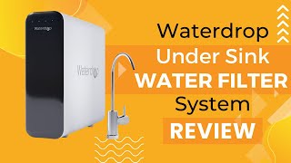 Waterdrop Under Sink Water Filter System Review Pros amp Cons Explained [upl. by Nylram]