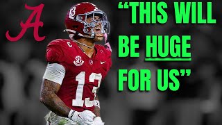 Alabama Crimson Tide Quietly made A SMART Move On The Bye [upl. by Ativak]