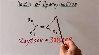 Heats of hydrogenation of alkenes [upl. by Foster]