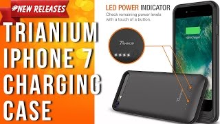 iPhone 7 Battery Case Trianium Atomic Pro iPhone Portable Charger iPhone 7 2016 Charging Case [upl. by Ezri]