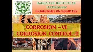 Corrosion Control  II Anodizing Phosphating Cathodic protection Corrosion VI [upl. by Alby]