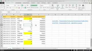 excel107  Oznaczanie kolorem niepoprawnych liczb  formatowanie warunkowe formuła [upl. by Leziar849]