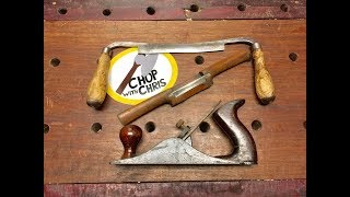 Drawknife Plane and Spokeshave Tool Training featuring Wood By Wright [upl. by Aenit232]