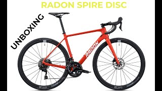 Radon Spire 80 Disc Unboxing [upl. by Ahsennek]