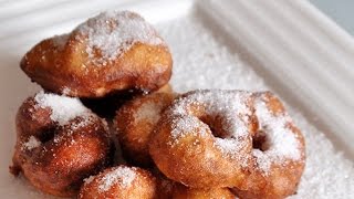 Buñuelos de patata y boniato  Bunyols de les verges  Recetas Mallorquinas [upl. by Amelita]