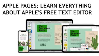 Apple Pages  Learn Everything About Apples Free Text Editor [upl. by Steele]