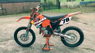 KTM 125 SX 2015 1st Video HD [upl. by Goodwin]