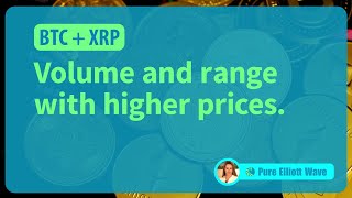 BTC XRP Volume and range with higher prices [upl. by Cosmo]