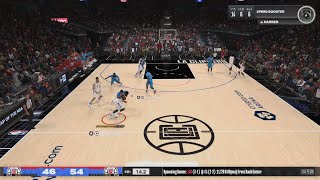 James Harden double step back in a game Playnow online Gameplay [upl. by Orth]