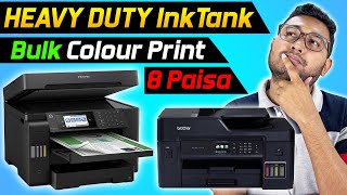 Best InkTank Printer For Bulk Colour Print in 2024 ⚡ [upl. by Tad337]