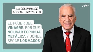 El poder del vinagre la esponja metálica y dónde secar los vasos la columna de Alberto Cormillot [upl. by Aunson209]