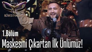 Maskesini çıkartan ilk ünlü Ümit Karan oldu  Maske Kimsin Sen 1 Bölüm [upl. by Nerine]