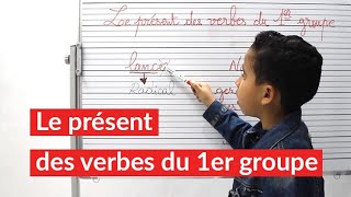 Le présent des verbes du 1er groupe [upl. by Ramo]