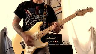 Ramones Week Ramones  Beat on the Brat guitar cover [upl. by Trinette677]