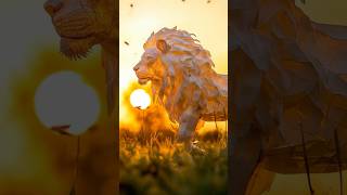 Animals  Paper Lion Tiger Elephant Owl [upl. by Eiten]