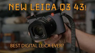 BRAND NEW LEICA Q3 43 [upl. by Anneh]