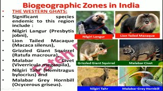 Topic9  Biogeographic Zones in India  Ecology amp Environment for UPSC and State PSC [upl. by Hugh259]