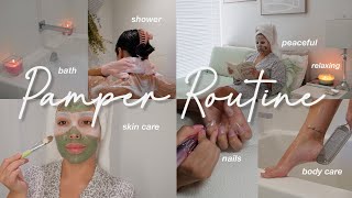 RELAXING SELF CARE DAY 2023 🫧 Pamper Routine Sunday Reset Feminine Hygiene aesthetic [upl. by Eimarej]