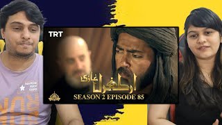 Ertugrul Ghazi Urdu  Episode 85  Season 2 Reaction [upl. by Auqinal]