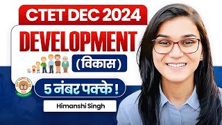 CTET Dec 2024 Growth and Development CDP Topic03 by Himanshi Singh [upl. by Jeroma]