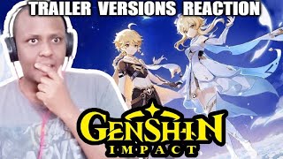 Genshin Impact Reaction  TRAILER VERSION 11  12  13 Teyvat Chapter Storyline Preview [upl. by Lorna]