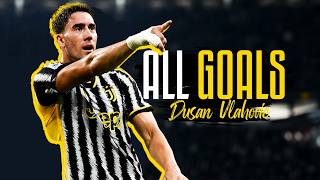 DUSAN VLAHOVIC ALL GOALS IN 2023 WITH JUVENTUS [upl. by Yrevi]