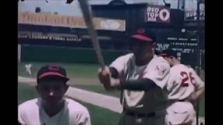 May 24 1939 Cincinnati Reds vs New York Giants at Crosley Field IN COLOR [upl. by Gregor]