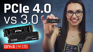 What is the difference between PCIe Gen 3 and PCIe Gen 4  DIY in 5 Ep 170 [upl. by Cesaro967]